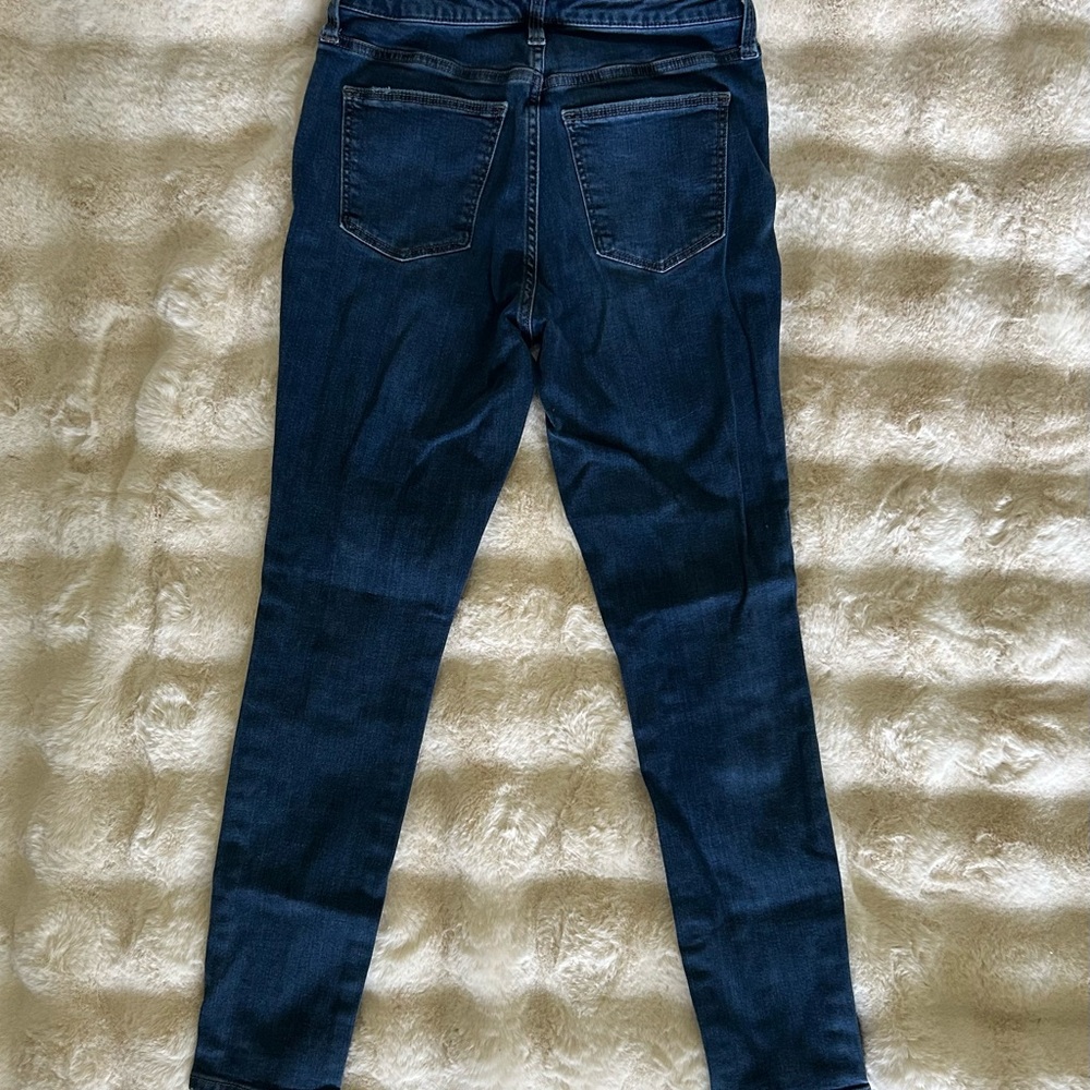 Universal Thread Dark Blue Skinny Jeans - Picture 3 of 8